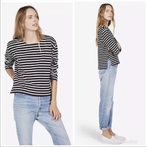 Everlane boxy striped tee Size M